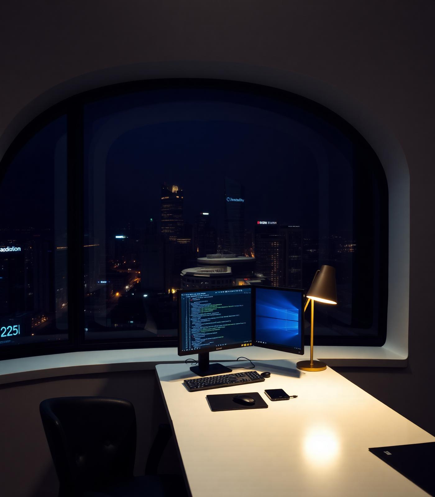 Platform session open on a workstation